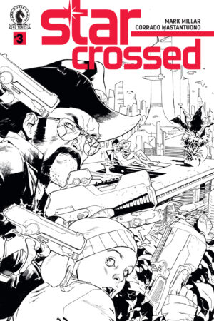 Star-Crossed #3 (CVR B) (B&W) (Stuart Immonen)
