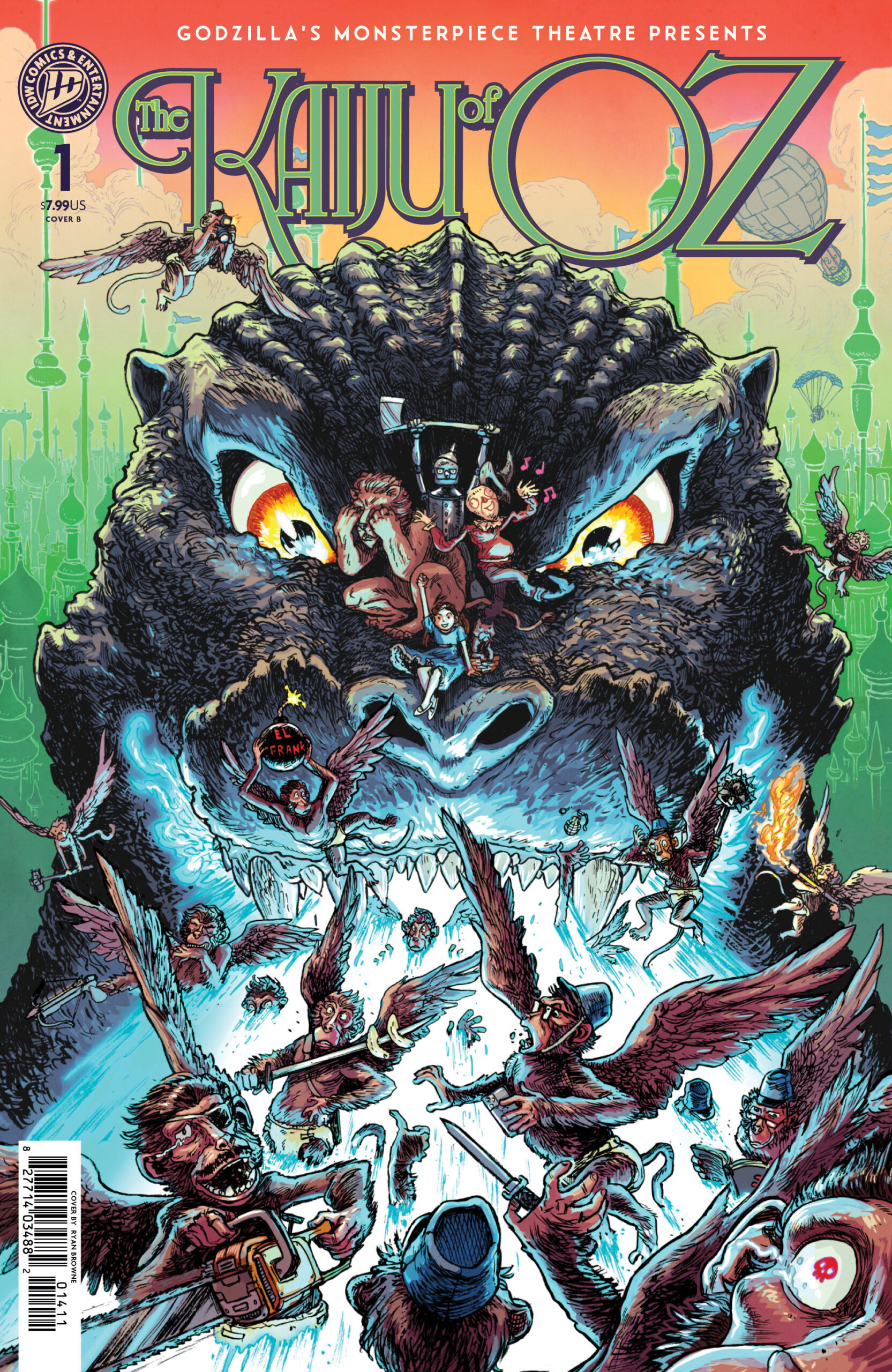 Godzillas Monsterpiece Theatre Presents: The Kaiju of Oz Variant B (Browne)