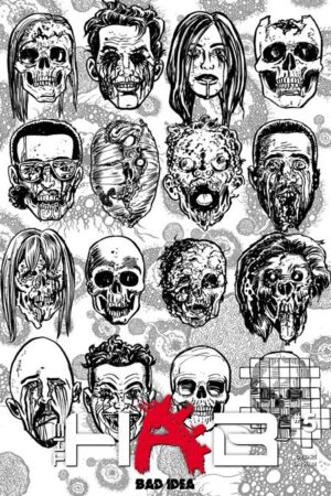 HAB #5 (OF 6) CVR E DAVID LAPHAM BW DEAD SKULLS VAR