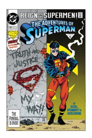 ADVENTURES OF SUPERMAN #501 FACSIMILE EDITION #1 CVR A TOM GRUMMETT