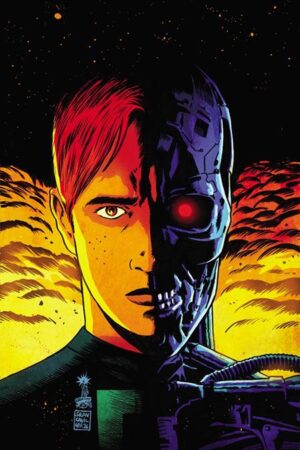 ARCHIE VS THE TERMINATOR #1 CVR H FRANCESCO FRANCAVILLA METAL PREMIUM VAR