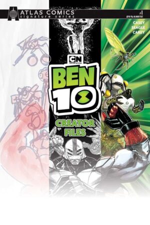 BEN 10 #1 CREATOR FILES (ONE SHOT) CVR C ROBERT CAREY ATLAS EDITION SIGNED BY JOE CASEY VAR