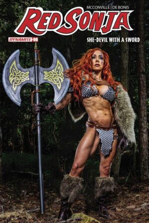 RED SONJA SHE DEVIL WITH A SWORD #6 CVR E COSPLAY VICTORIA RECCHIONE VAR