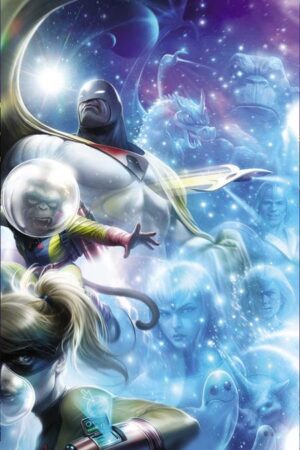 SPACE GHOST VS THE HERCULOIDS #2 CVR F FRANCESCO MATTINA METAL PREMIUM VAR