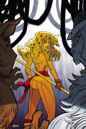 THUNDERCATS CHEETARA #2 CVR G JOHN AMOR LTD VIRGIN VAR