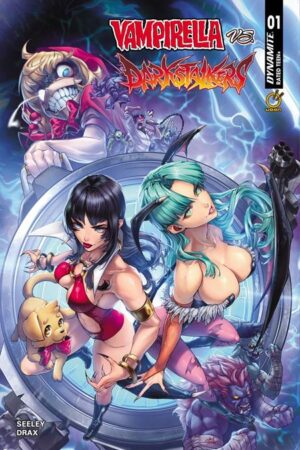 VAMPIRELLA VS DARKSTALKERS SPECIAL #1 (ONE SHOT) CVR A DRAX