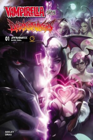 VAMPIRELLA VS DARKSTALKERS SPECIAL #1 (ONE SHOT) CVR C FRANCESCO MATTINA VAR