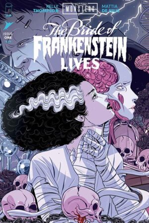 UNIVERSAL MONSTERS THE BRIDE OF FRANKENSTEIN LIVES #1 (OF 4) CVR D LUANA VECCHIO CONNECTING VAR