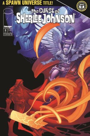 SPAWN THE CURSE OF SHERLEE JOHNSON #8 CVR B CHRIS STEVENS B&W VIRGIN VAR