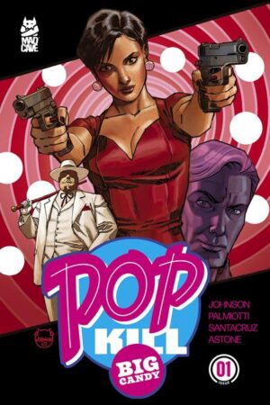 POP KILL BIG CANDY #1 (OF 4) CVR H DAVE JOHNSON METAL VAR (MR)