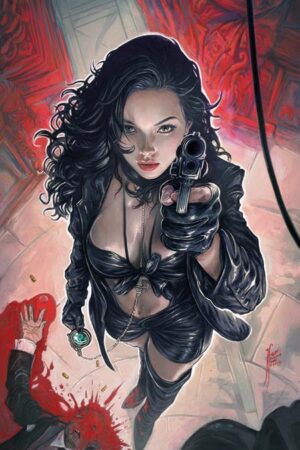 GUN HONEY DOUBLES DOWN #1 SPECIAL EDITION SDCC EXCLUSIVE TEHANI FARR VIRGIN NUMBERED VAR (MR)