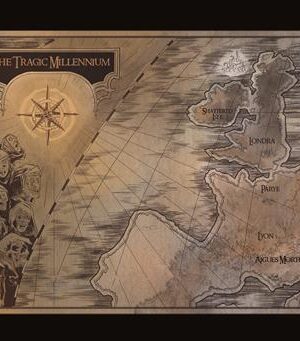 HAWKMOON THE MAD GODS AMULET #1 (OF 2) CVR D MAP WRAPAROUND CARDSTOCK VAR (MR)