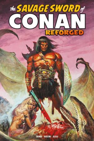 SAVAGE SWORD OF CONAN REFORGED #5 SDCC EXCLUSIVE ERNIE CHAN CARDSTOCK VAR (MR)