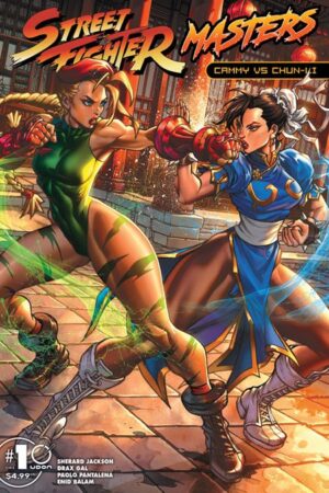 STREET FIGHTER MASTERS CAMMY VS CHUN LI #1 (ONE SHOT) CVR B PAOLO PANTALENA VAR