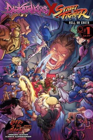 DARKSTALKERS X STREET FIGHTER HELL ON EARTH #1 (ONE SHOT) CVR A ALBERTO ALBURQUERQUE