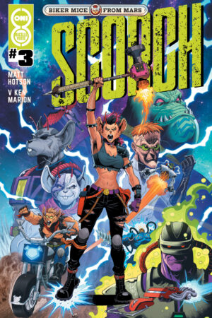 BIKER MICE FROM MARS SCORCH #3 CVR B JORDI TARRAGONA VAR