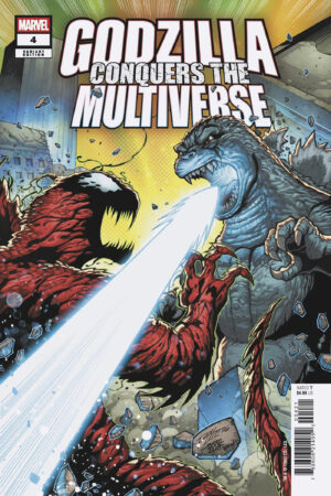 GODZILLA CONQUERS THE MULTIVERSE #4 RON LIM HEISEI VS. MARVEL VARIANT