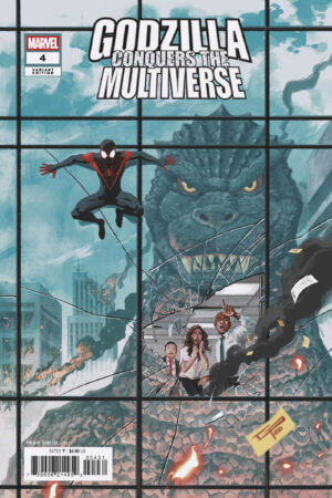 GODZILLA CONQUERS THE MULTIVERSE #4 GERMAN PERALTA VARIANT