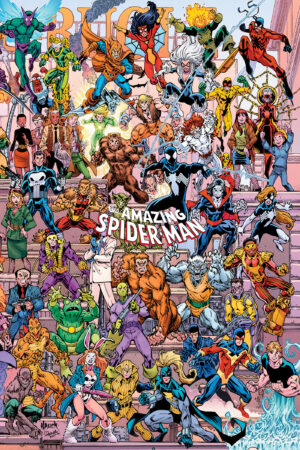 AMAZING SPIDER-MAN #1001 TODD NAUCK 4-PART CONNECTING LEGACY VARIANT