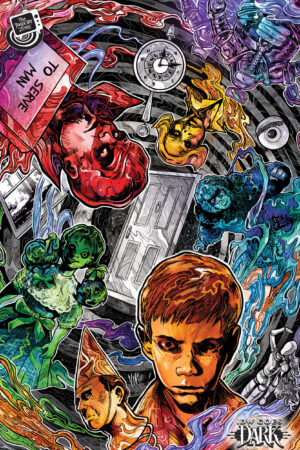 The Twilight Zone #11 Variant C (Riccardi IDW Goes Dark Variant)