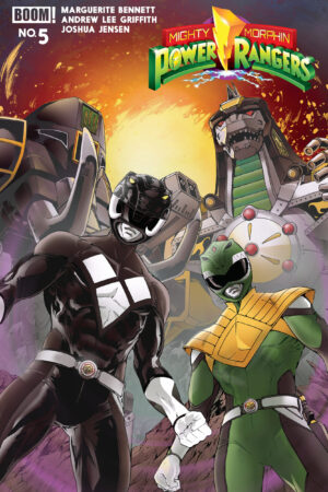 Mighty Morphin Power Rangers (2026) #5 B Variant (Dressed, Griffith)