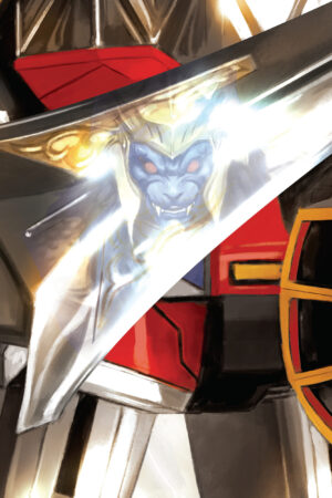 Mighty Morphin Power Rangers (2026) #5 C Megazord Card Stock Connecting Variant (Full Art, Mercado)