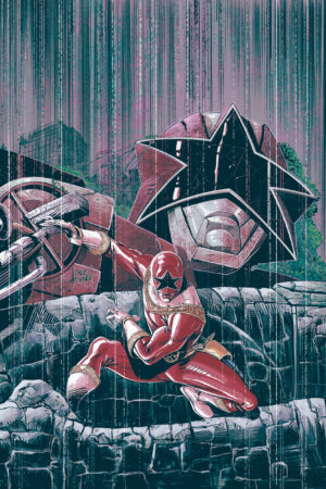 Power Rangers Green #3 C Tommy Oliver Card Stock Connecting Variant (Full Art, Mooneyham)