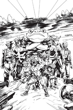 Power Rangers Green #3 J Unlimited Variant (Full Art, Vargas)