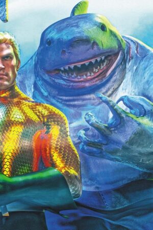 EMPEROR AQUAMAN #23 CVR C MARK SPEARS RIGHT CONNECTING CARD STOCK VAR