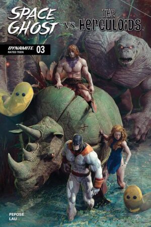 SPACE GHOST VS THE HERCULOIDS #3 CVR D BJORN BARENDS VAR
