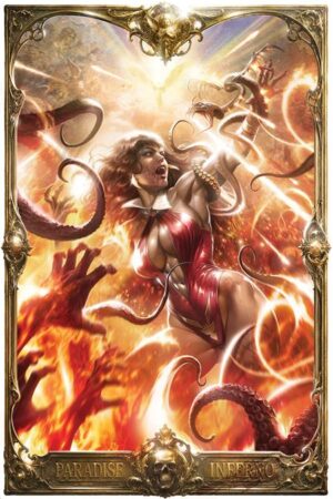 VAMPIRELLA PARADISE #1 CVR H FRANCESCO MATTINA METAL PREMIUM VAR