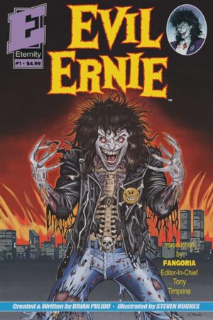 EVIL ERNIE #1 30TH ANNIVERSARY FACSIMILE EDITION CVR A ERIC MACHE VAR