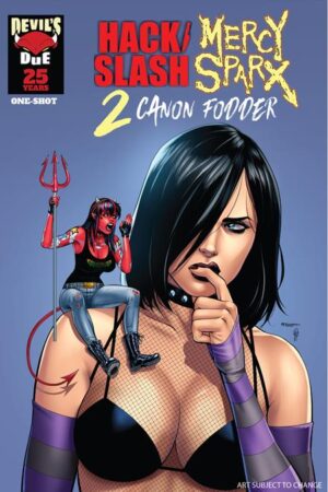 HACK SLASH MERCY SPARX CANON FODDER #1 (ONE SHOT) CVR C MATT MERHOFF VAR (MR)