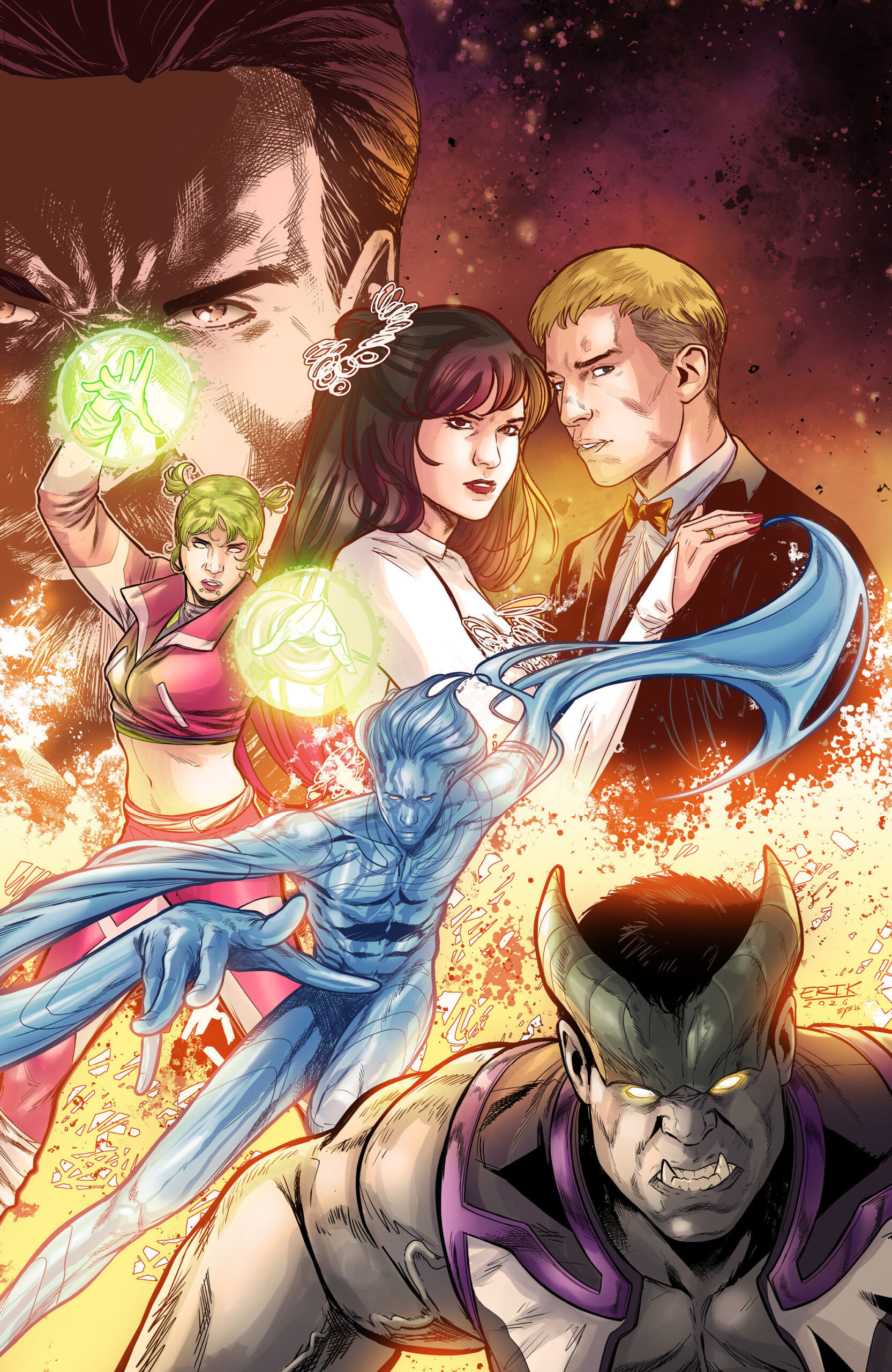 Valiant Beyond: All-New Harbinger Finale-The Wedding Variant C (Tamayo Full Art)