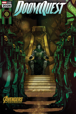 DOOMQUEST #6 COVER D GUILHERME BALBI MARVEL STUDIOS DOOMSDAY VARIANT