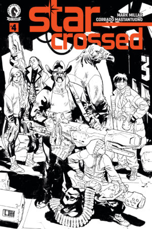 Star-Crossed #4 (CVR B) (B&W) (Stuart Immonen)