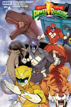 Mighty Morphin Power Rangers (2026) #6 B Variant (Dressed, Sevy)