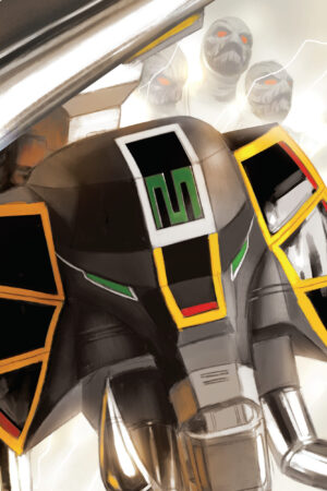 Mighty Morphin Power Rangers (2026) #6 C Megazord Card Stock Connecting Variant (Full Art, Mercado)